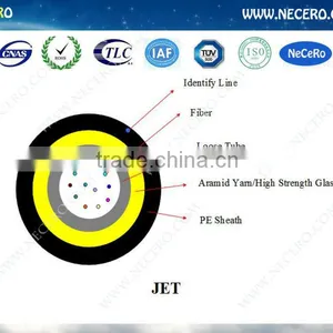 4 Core Muti Mode OM3-150 Fiber Cable Om3 150 Multimode Optic Fiber Cable thumbnail-1