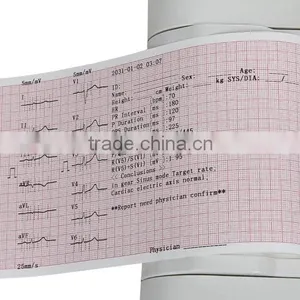 Portable Ecg Machine Digital 6-channel Touch Screen Color Electrocardiograph ECG EKG Machine With Software thumbnail-5