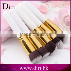 2016 Best Private Label 10pcs Synthetic Kabuki Makeup Brush With Black+ Silver thumbnail-2