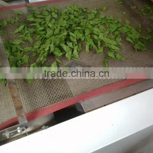 Continuous Working Microwave Eucommiae Tea Dryer and Sterilization Processing Equipment thumbnail-3
