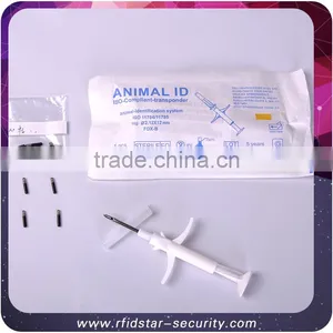134.2KHz FDX-B/FDX-A Animal Indentification Rfid Microchip Glass Tag thumbnail-5