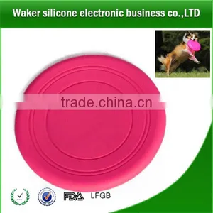 Soft Frisbee Rubber Flying Disc Pet Flyer Silicone Frisbee thumbnail-1