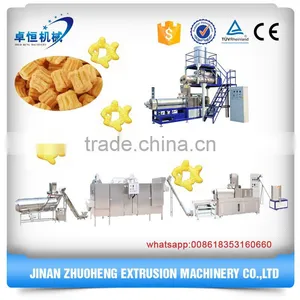 Corn Puff Snack Extruder / Rice Bulking Machine /corn Puffed Expanded Snacks Food Making Machine thumbnail-1