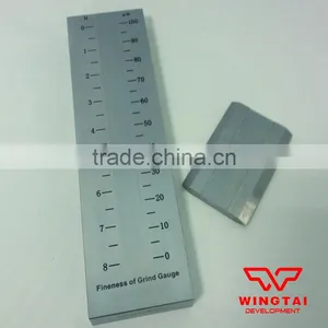 Stainless Steel Single Groove Fineness Griding Gauge thumbnail-2