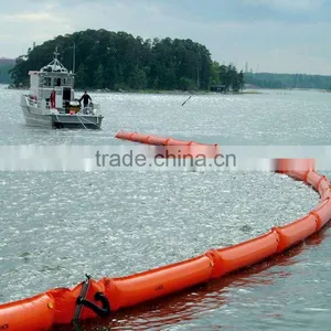 Soild Float PVC Oil Spill Containment Boom thumbnail-1