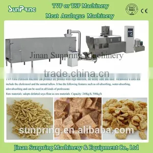 Soya Chunks/nuggets/meat Food Extrusion Making Machine thumbnail-3