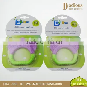 Wholesale Baby Teether Safety Animal Kids Chew Toys Good Grade Silicone Teething Toys thumbnail-6