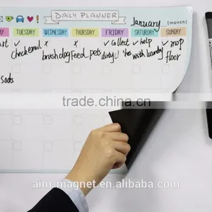 Magnetic Calendar Weekly Planner Reward Chart Schedule Organized Dry Erase Magnet for Kids thumbnail-4