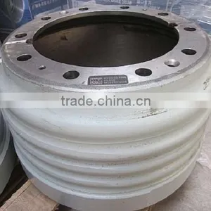 Steel Rear Wheel Brake Drum for Volvo Heavy Duty Truck Parts thumbnail-2