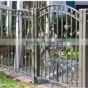 Metal Security Gate/ Aluminum Garden Fence Gate/Metal Yard Gates thumbnail-3