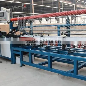 Full Automatic Galvanized/PVC Coated Chain Link Fence Machine thumbnail-1