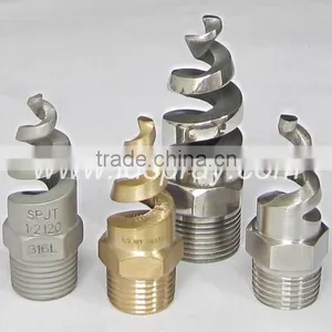 Stainless Steel Water Spiral or Corkscrew or Pigtail or Helix Spray Nozzles thumbnail-1