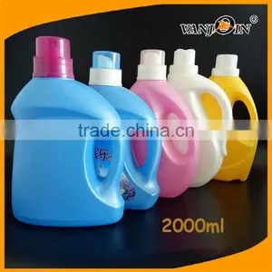 Empty White Plastic 3000ML Laundry Liquid Containers With Screw Cap thumbnail-6