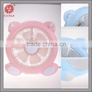 10 Inch Colorful Box Table Fan With Rotaing Louvre thumbnail-1