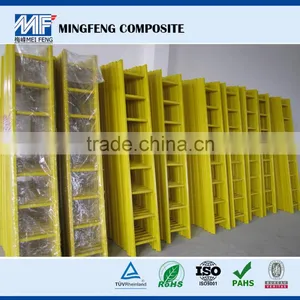 Safety Polyester Resin Fiberglass Agility Ladder for Chemical Treatment thumbnail-2