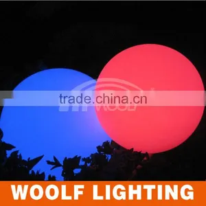 Wonderful Glowing Outdoor Swimming Pool and Garden Used Rechargeable Colouful Waterproof LED Light Up Ball thumbnail-4