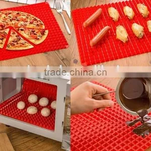 Non-stick Silicone Rubber Baking Mat Sheet Set Microwave Induction Oven Suitable thumbnail-1