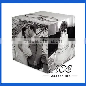 High Quality Wooden Digital Printing Cube thumbnail-1