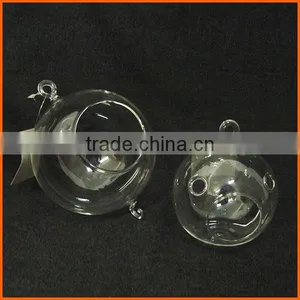 Hot Selling Clear Hanging Glass Candle Holder thumbnail-1