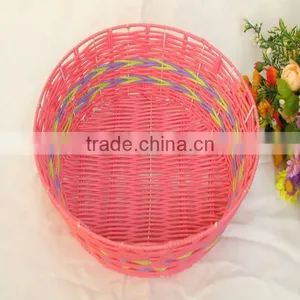 HOT Plastic Colored Storage Baskets Furit Basket thumbnail-1