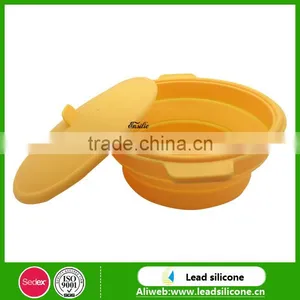 Multi-function Kitchen Silicone Breparation Bowls, Food Preparation Bowls, Folding Kitchen Preparation Silicone Bowls thumbnail-1