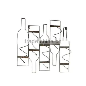 Metal Decorative Wine Rack thumbnail-1