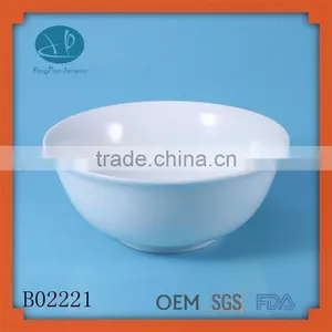 White Ceramic Bowl,ceramic or Porcelain Noodle Soup Bowl,Quality Most Popular Bread Bowls thumbnail-1