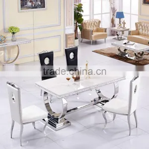 Best Factory Furniture Marble Dining Table Living Room Furniture thumbnail-1