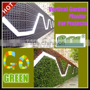 Garden and Landscape Projects Half Wall Flower Pot Hanging on the Wall thumbnail-2
