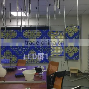 Hot Selling Flexible Led Vedio Curtain P25 for Wedding Stage Decoration thumbnail-4