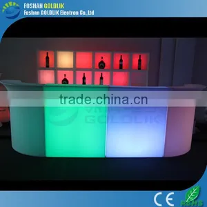 Lithium Battery Rechargeable Plastic Glowing Cool LED Bar Counter Design thumbnail-2