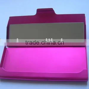 Metal Travel Pill Case With Mirror thumbnail-1