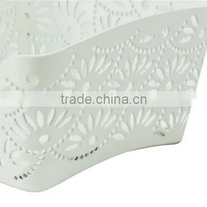 Arc-shaped Metal Punched Desktop Note Paper Holder thumbnail-3