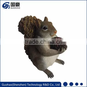 Custom Resin Artificial Squirrel Decoration Manufacturer thumbnail-1