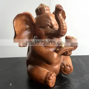 Resin Small Elephant Mascot Decoration thumbnail-6