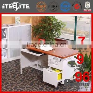 2015 Modern Simple Office Desk Furniture Stainless Steel Desk Legs thumbnail-3