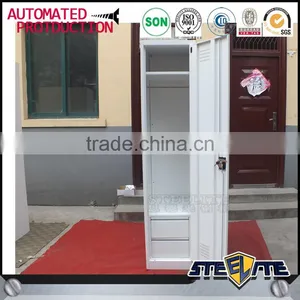 Single Door Metal Locker Wardrobe Steel Locker Cabinet thumbnail-4