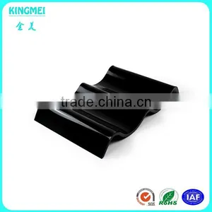 High Quality Black Waves Acrylic Serving Tray, 5mm Acrylic Food Tray thumbnail-2