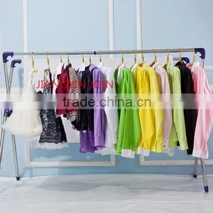 Extendable X-type Stainless Steel Portable Drying Clothes Rack thumbnail-1