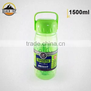 Green Plastic Space Cup Large Capacity Cup With Handle thumbnail-1