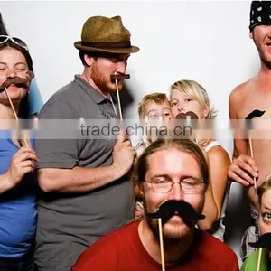 Party Photo Prop 31pcs Mustache on a Stick Set Photo Prop thumbnail-4