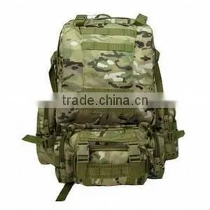 Outdoor Backpack Tactical Backpack Bag Black / Army Green / Khaki / Camouflage /CP/ACU/Sand Camo thumbnail-1