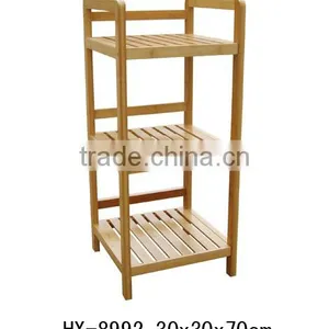 Excellent Bamboo Book Flower Storage Shelf thumbnail-1