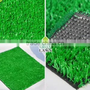 Cheap Green Short Artificial Grass for Flooring Decoration thumbnail-3