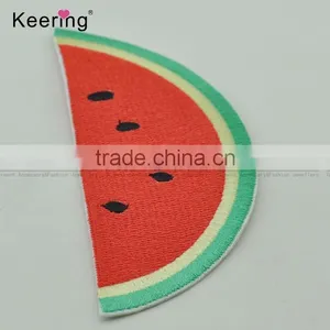 Colorful Watermelon Fruit Custom Embroidery Textile Patch WEF-060 thumbnail-4