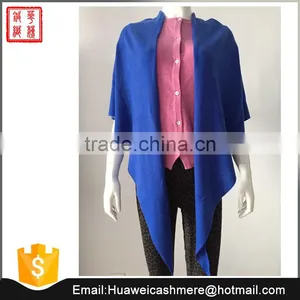 Exquisite Design Knitted 100% Cashmere Triangle Scarf thumbnail-1