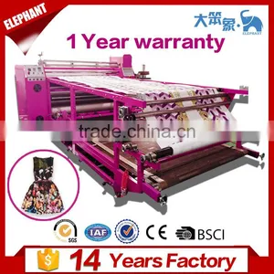 1.7m Wide Roller Style Heat Press Machine/rotary Calander for Transfer Printing in 1.7m/2m thumbnail-1