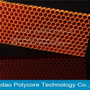 Waterproof Light Weight Stiffness Strength PC Honeycomb Core thumbnail-4