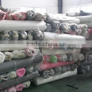 Pu Artificial Leather Stocklot, Pu Nonwoven Leather for Sporting Shoes thumbnail-1