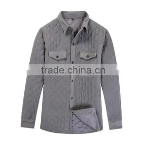2016 Hot Sale Oem Service Fashion Style Polar Fleece Warm Shirt Fleece Jacket thumbnail-5